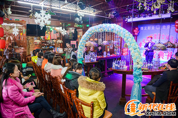 新化首届微信女神大赛颁奖典礼在江南酒吧隆重举行